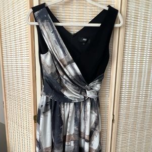 Wedding guest dress. Beautiful side knot, tailor made